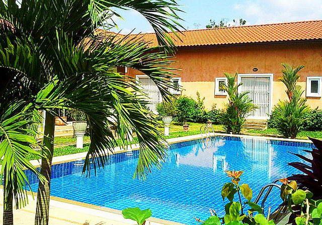 Mediterranean-style resort for sale Silverlake showing one of the 2 pools Mediterranean-style resort for sale Silverlake showing one of the 2 pools