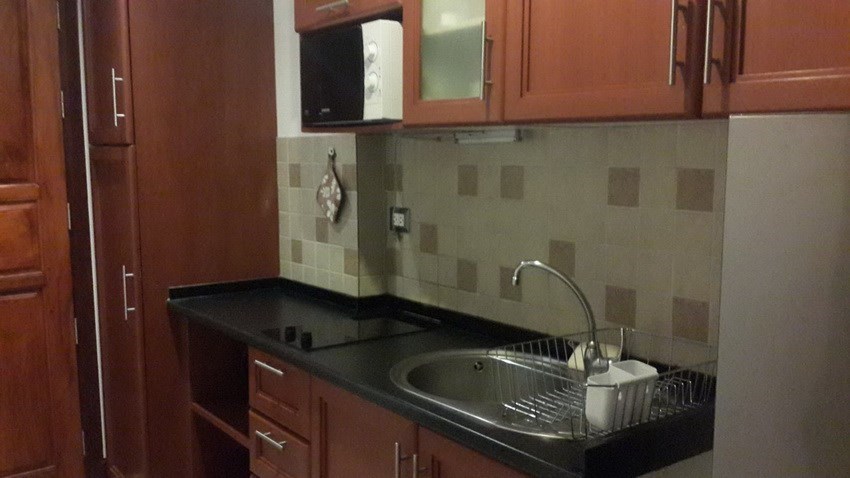 Condominium for sale Jomtien Pattaya showing the kitchen Condominium for sale Jomtien Pattaya showing the kitchen