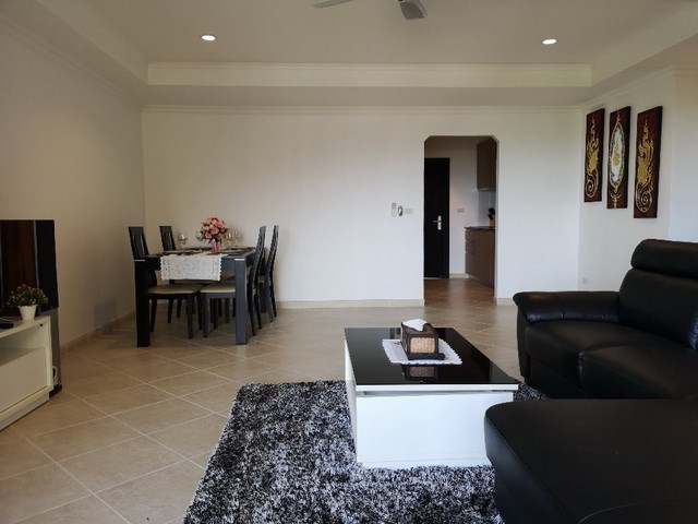 Condominium For Sale Pratumnak Pattaya showing the living and dining areas Condominium For Sale Pratumnak Pattaya showing the living and dining areas