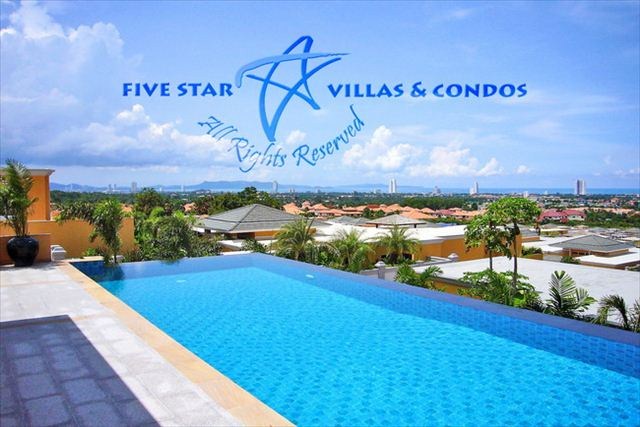 House for rent at Siam Royal View Pattaya showing the pool terrace view House for rent at Siam Royal View Pattaya showing the pool terrace view