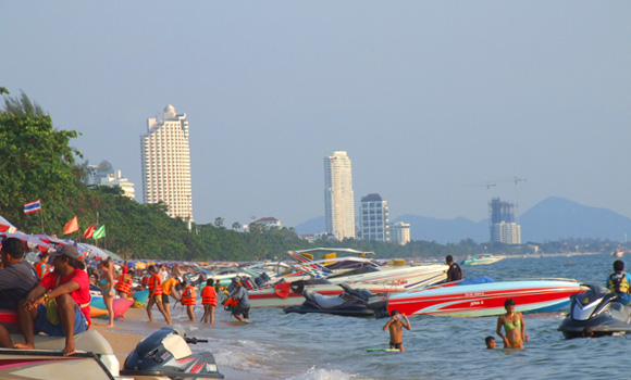 Pattaya Beach and Jomtien Beach