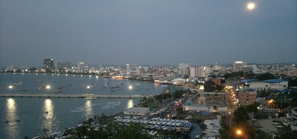 Walking Street Pattaya - By night