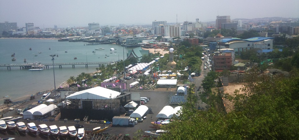 Walking Street Pattaya by day