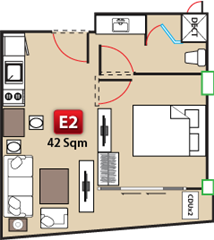 1 Bed