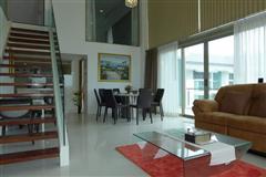 Condominium for sale Naklua showing the open plan concept