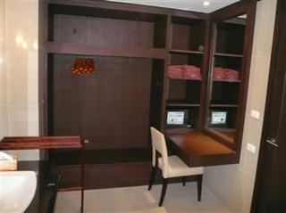 Condominium for rent Prime Suites Pattaya showing the en-suite closet