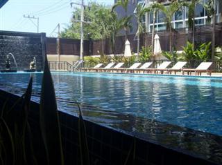 Condominium for rent Prime Suites Pattaya showing the communal pool