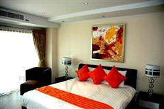 Condominium for rent in Jomtien showing the bedroom