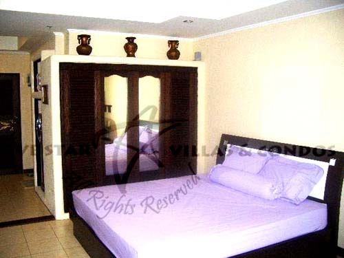 Condominium for rent in Jomtien at View Talay 2A showing the bed