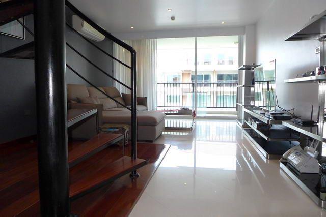 Condominium For Sale Pattaya looking towards to the living area and balcony Condominium For Sale Pattaya looking towards to the living area and balcony