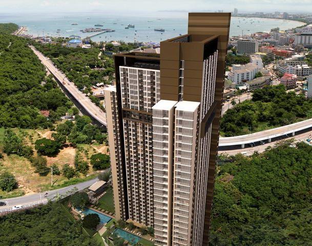 Condominium For Sale Pratumnak showing the condo building Condominium For Sale Pratumnak showing the condo building