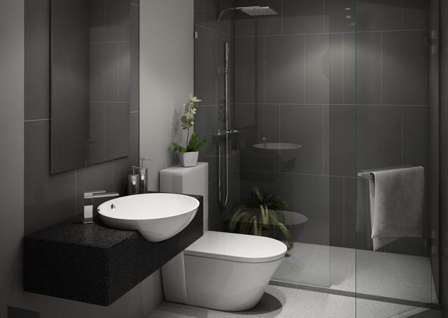 Condominium For Sale Pratumnak showing the bathroom concept Condominium For Sale Pratumnak showing the bathroom concept