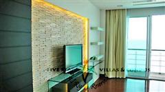 Condominium for rent at Naklua in Ananya showing the TV area