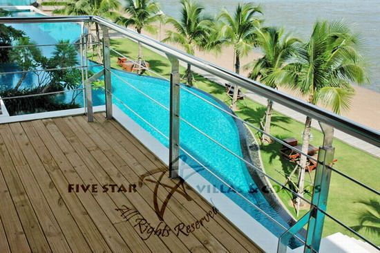 Condominium for rent in Naklua at Ananya showing the balcony view Condominium for rent in Naklua at Ananya showing the balcony view