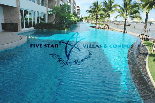 Condominium for rent in Naklua at Ananya showing the large pool Condominium for rent in Naklua at Ananya showing the large pool