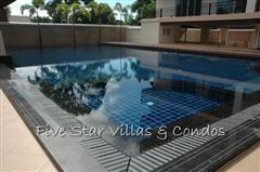 Condominium for rent on Jomtien Beach showing the swimming pool