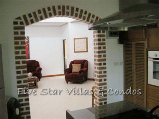 House for Sale Baan Amphur beach Pattaya showing the kitchen leading to the living room