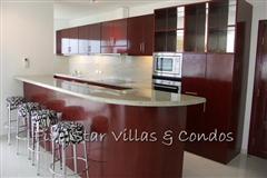 Condominium for rent on Pattaya Beach at VT 6 showing the kitchen