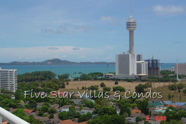 Condominium for rent in Jomtien at View Talay 2A showing the sea view