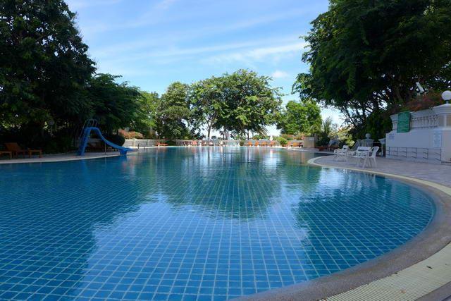 Condominium for sale in Naklua showing the communal pool area