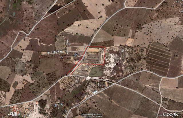 Land for sale in Nongpalai showing the location Land for sale in Nongpalai showing the location