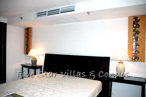Condominium for rent on Pattaya Beach at NORTHSHORE showing the bedroom
