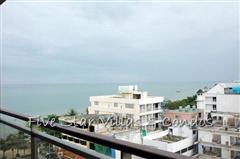 Condominium for rent on Pattaya Beach at NORTHSHORE showing the sea view