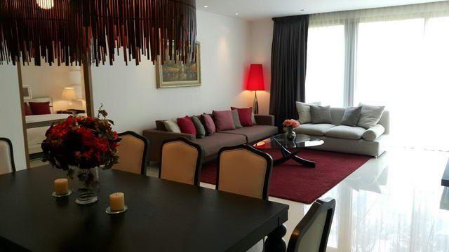 Condominium For Sale Wongamat Pattaya showing the open plan concept Condominium For Sale Wongamat Pattaya showing the open plan concept
