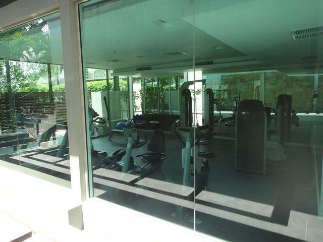 Condominium For Sale Wongamat Pattaya showing the gymnasium Condominium For Sale Wongamat Pattaya showing the gymnasium