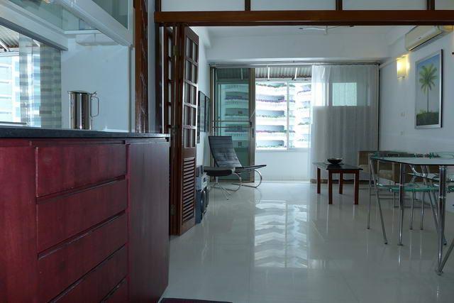 Condominium for sale in Naklua Wong Amat showing the open plan concept Condominium for sale in Naklua Wong Amat showing the open plan concept