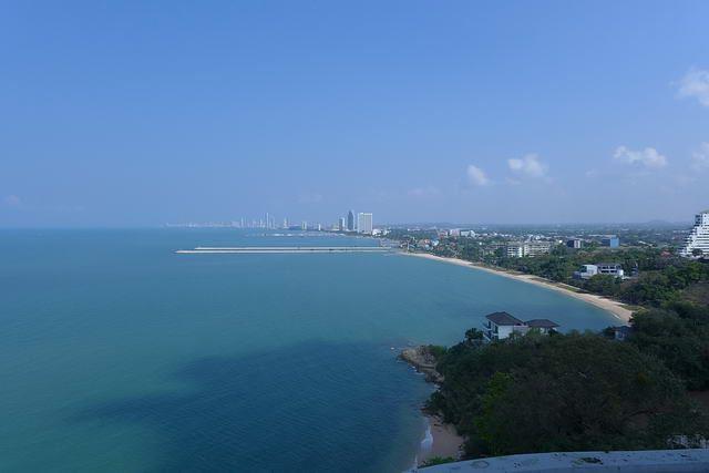 Condominium for sale at Ban Amphur Pattaya showing the balcony view Condominium for sale at Ban Amphur Pattaya showing the balcony view