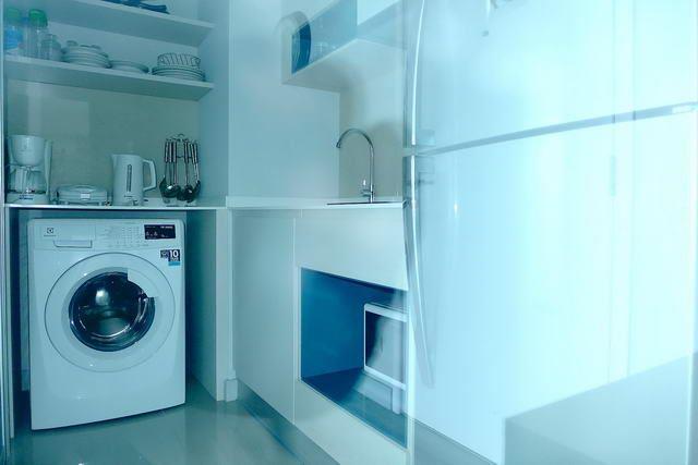 Condominium for sale Pattaya showing the kitchen Condominium for sale Pattaya showing the kitchen