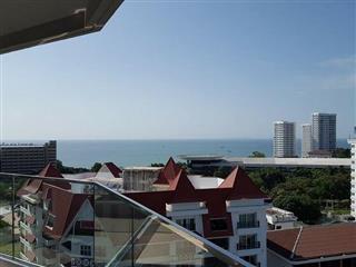 Condominium for sale Pratumnak Hill Pattaya showing the balcony views