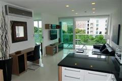 Condominium for sale in Naklua showing the office area