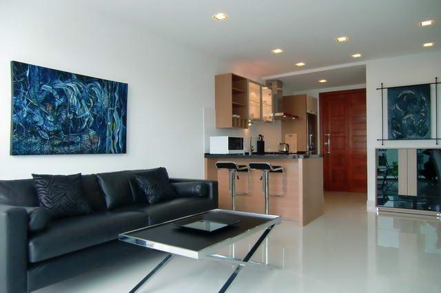 Condominium for sale in Naklua showing the sitting area
