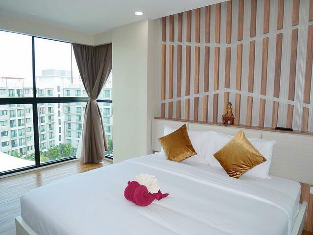 Condominium for sale Jomtien showing the master bedroom Condominium for sale Jomtien showing the master bedroom