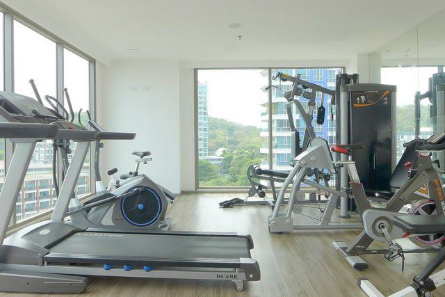 Condominium for sale Pratumnak Hill Pattaya showing the fitness room Condominium for sale Pratumnak Hill Pattaya showing the fitness room