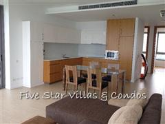 Condominium for rent at Wong Amat Northpoint showing the dining kitchen area