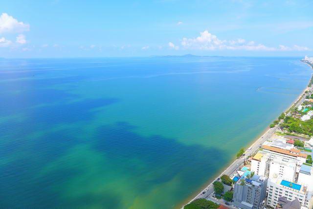 Condominium for sale Jomtien Pattaya showing the sea view Condominium for sale Jomtien Pattaya showing the sea view