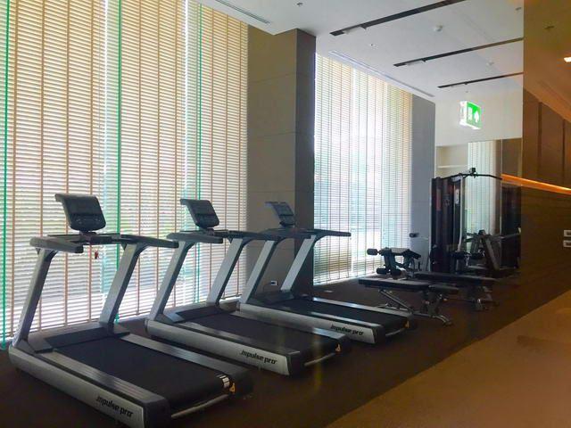 Condominium for sale South Pattaya showing the gymnasium Condominium for sale South Pattaya showing the gymnasium
