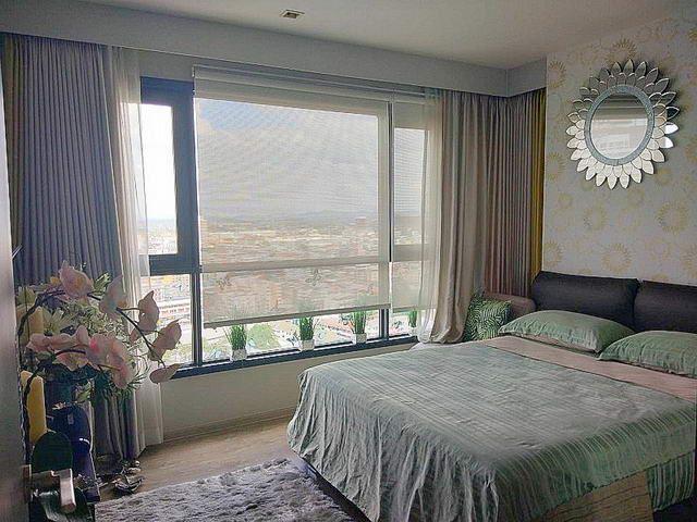 Condominium for sale Central Pattaya showing the master bedroom Condominium for sale Central Pattaya showing the master bedroom