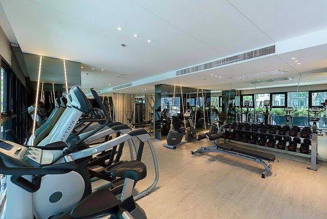 Condominium for sale Central Pattaya showing the gymnasium Condominium for sale Central Pattaya showing the gymnasium
