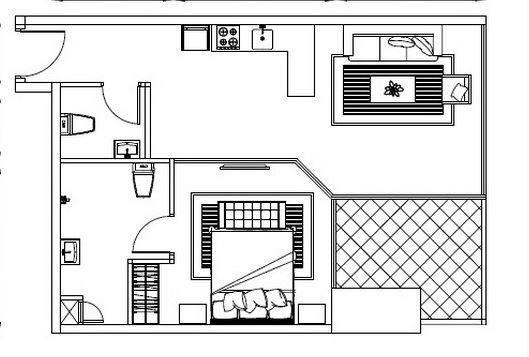 Condominium for sale Wong Amat showing the floor plan Condominium for sale Wong Amat showing the floor plan