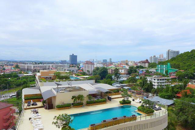 Condominium for sale South Pattaya showing one of the pools Condominium for sale South Pattaya showing one of the pools