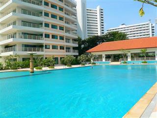 Condominium for sale Jomtien showing the communal pool