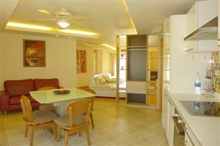 Condominium for sale South Pattaya showing the kitchen and dining area