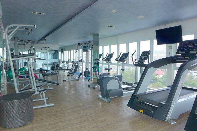 Condominium for sale on Pratumnak showing the gymnasium Condominium for sale on Pratumnak showing the gymnasium