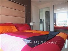 Condominium for rent Pratumnak Hill showing the qulaity bedroom finishings