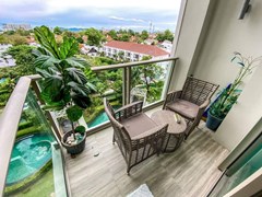 Condo for Sale Wong Amat Pattaya showing the Balcony