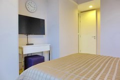 Condominium for rent Pattaya Unixx showing the bedroom ensuite 